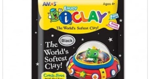 AMOS CLAY 50G softest Modelling Clay (black)